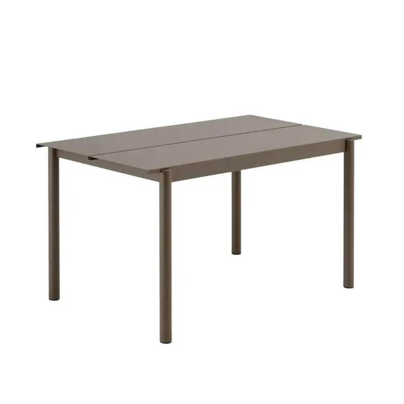 Outdoor Table LINEAR STEEL TaupeMUUTO Meilleure Vente