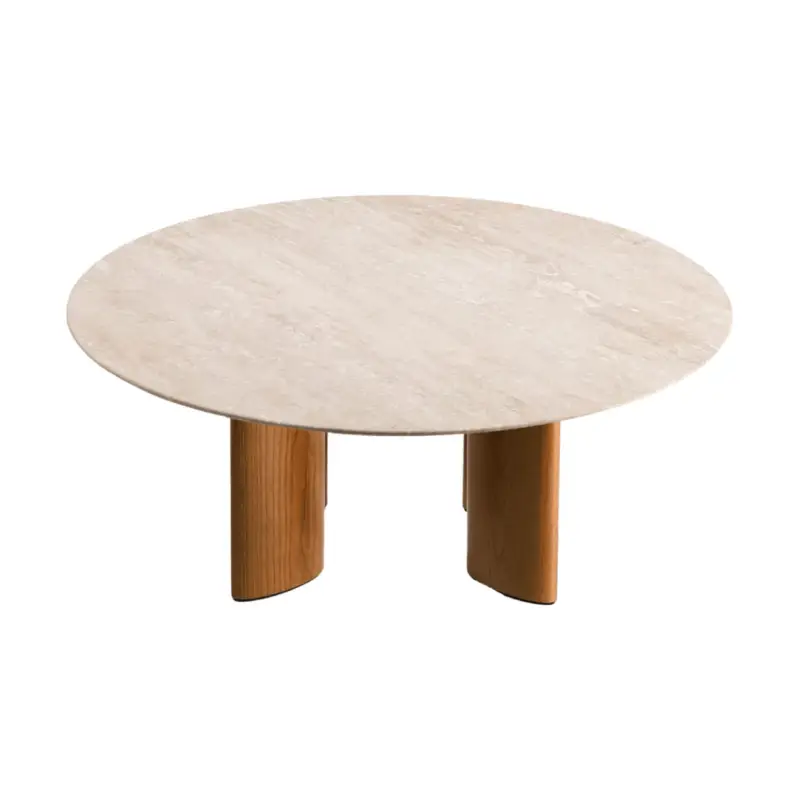 Réduction Table basse CARLOTTA Travertin / IrokoTHE SOCIALITE FAMILY