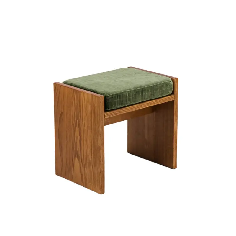 Stool CHIESA Olive Green VelvetTHE SOCIALITE FAMILY Réduction