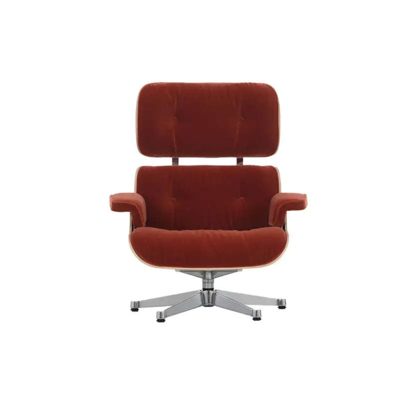 Acheter En Ligne Easy chair EAMES LOUNGE CHAIR Calma Brandy / Natural cherryVITRA