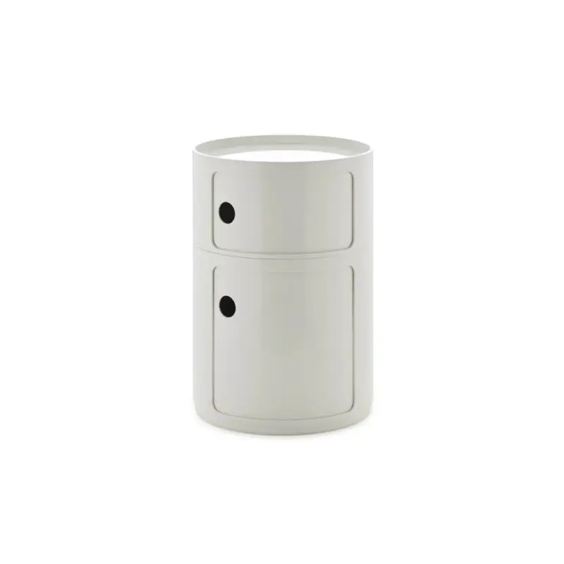Authentique Meuble de rangement COMPONIBILI NEW BIG 2 tiroirs BlancKARTELL
