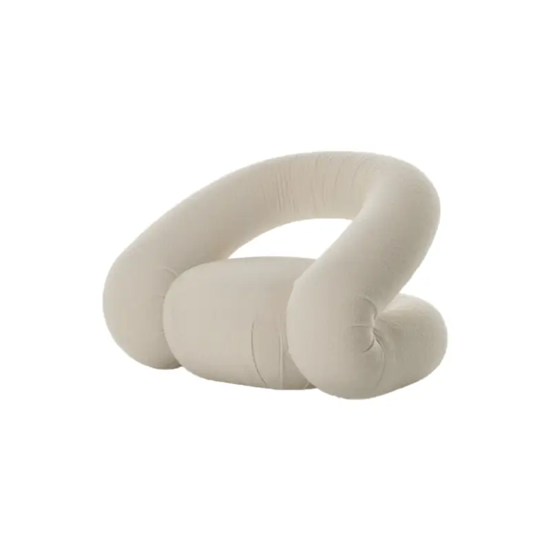 Fauteuil PEGGY Base Fixe Paradise 061 BeigeMDF Offre Spéciale