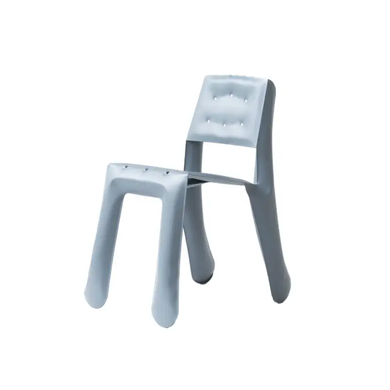 Chaise CHIPPENSTEEL 0,5 Bleu-gris matZIETA Acheter Direct