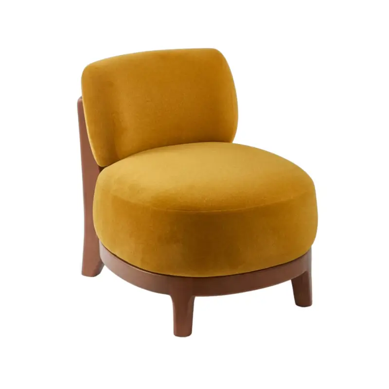 Easy chair FIZZ Soft YellowPOLSPOTTEN Petit Prix