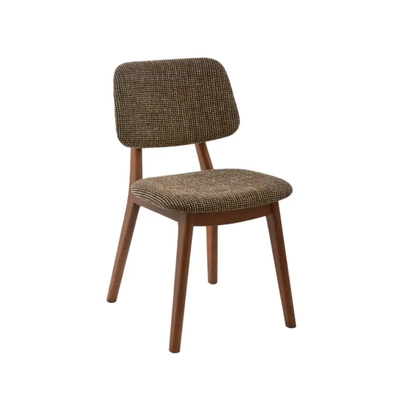 Offre Du Jour Dining Chair HAPPY DAYS Speckled Dark brownPOLSPOTTEN