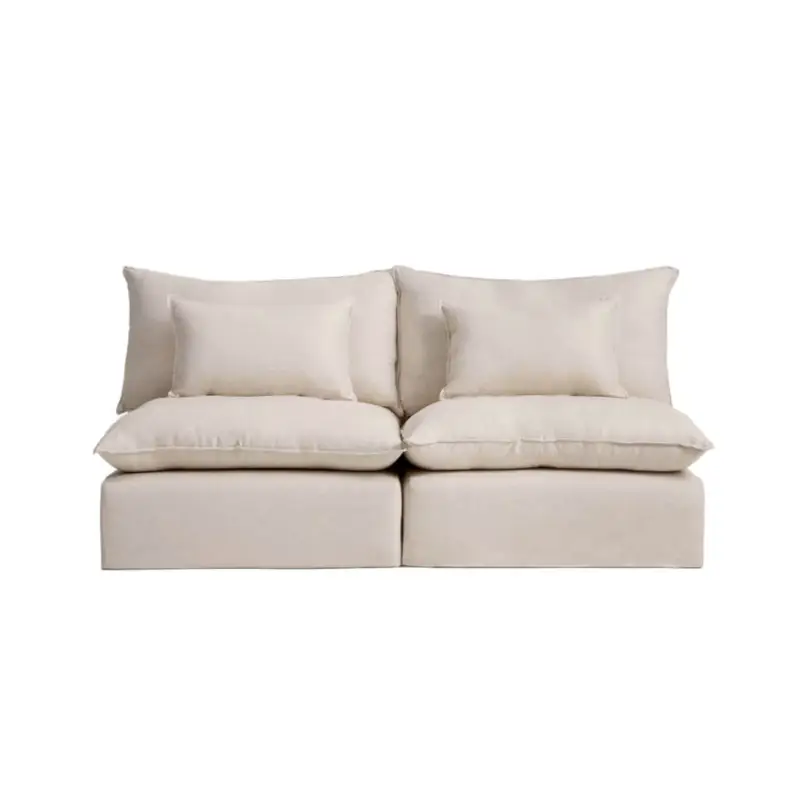 Sofa ANARELA modular 3-seater in Beige LinenKAVE HOME Nouveauté