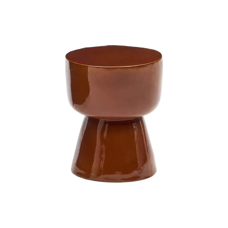 Achetez Aujourd&rsquo;hui Side Table MESQUINA H 35 Terracotta CeramicKAVE HOME