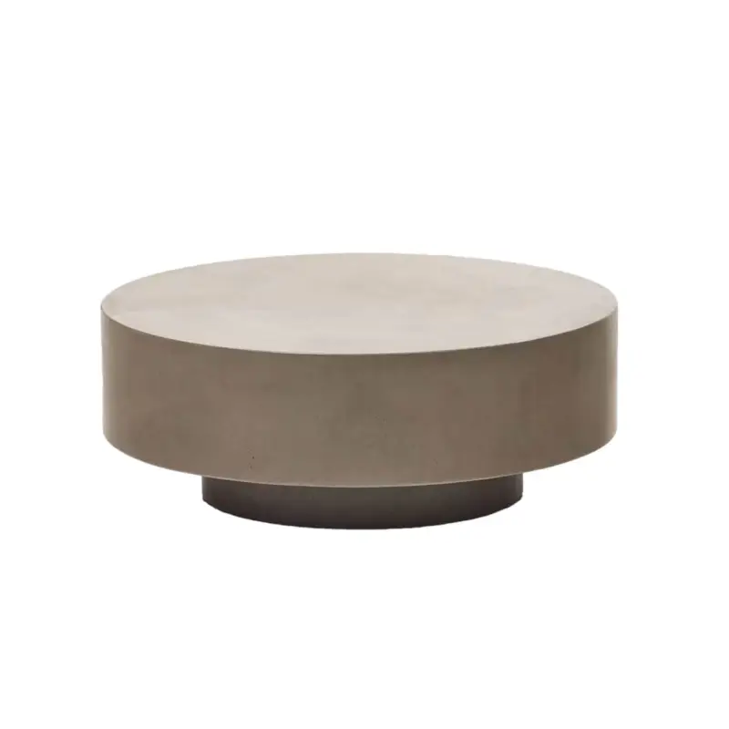 Achetez Aujourd&rsquo;hui Table basse GARBET Ø 80 CimentKAVE HOME