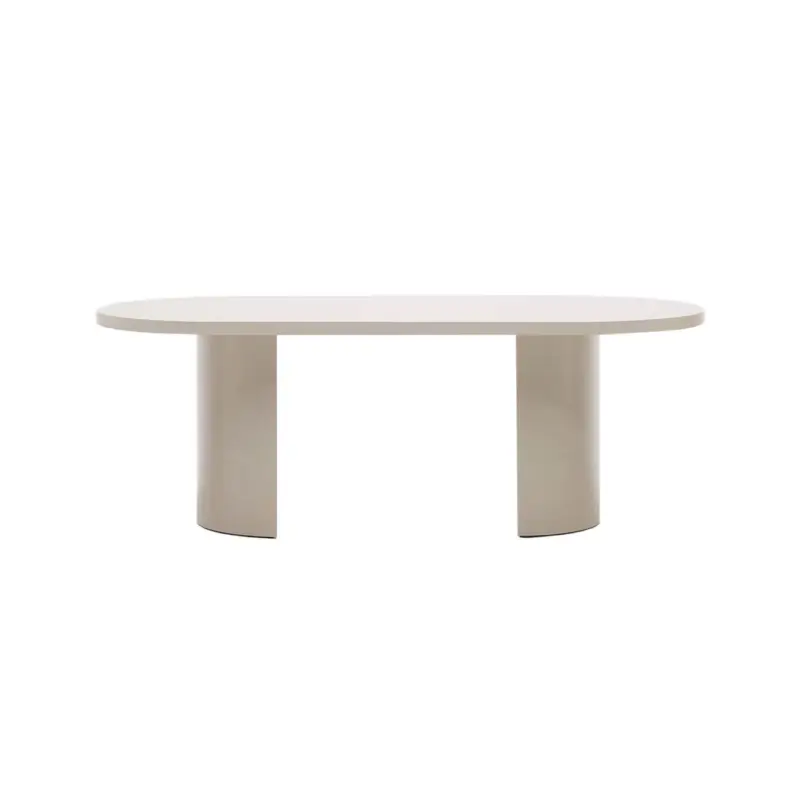 Promotion Saisonnière Table NEALY L 200 Laqué EcruKAVE HOME