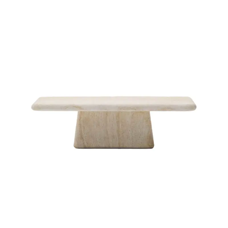 Super Prix Table basse DRASI L 140 TravertinKAVE HOME