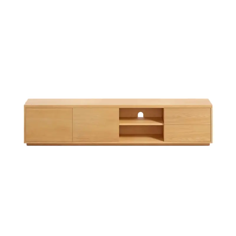 Prix Promo TV Stand ABILEN W 200 OakKAVE HOME