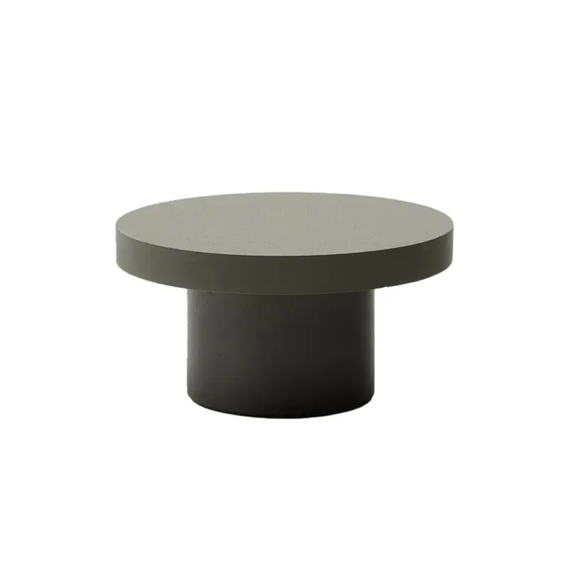 Offre Exclusive Table basse AIGUABLAVA Ø 90 Ciment VertKAVE HOME