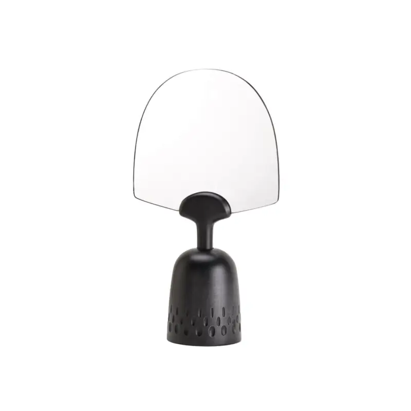 Mirror NUR rain drops patterns Maple blackZANAT Populaire