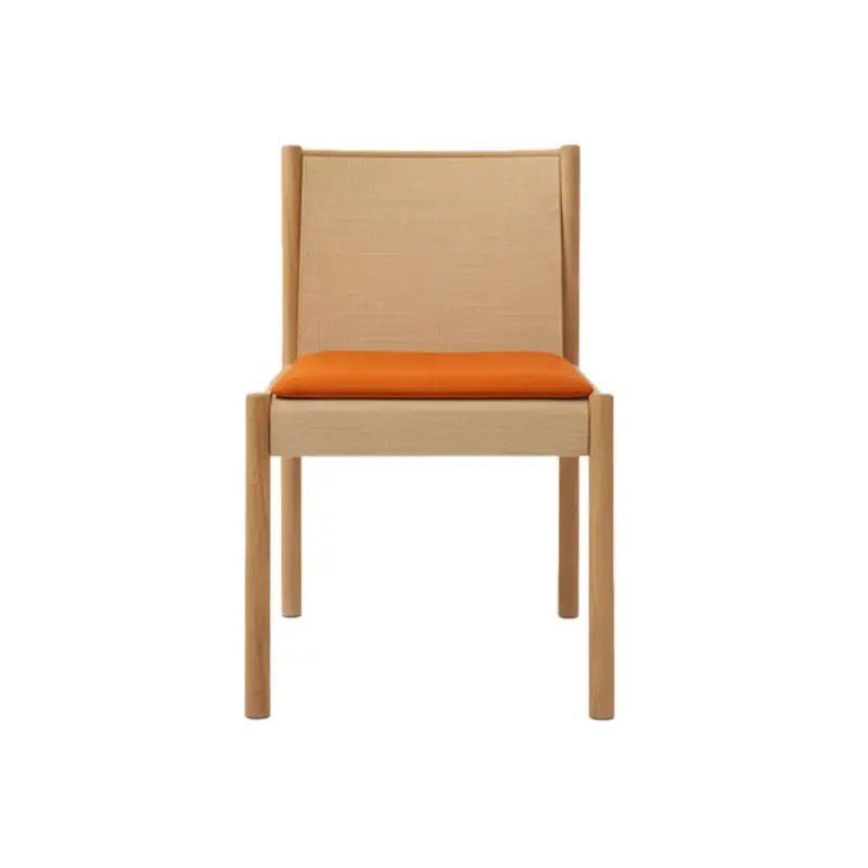 Promotion Dining Chair KATA Natural Oak / Rust cushionARPER