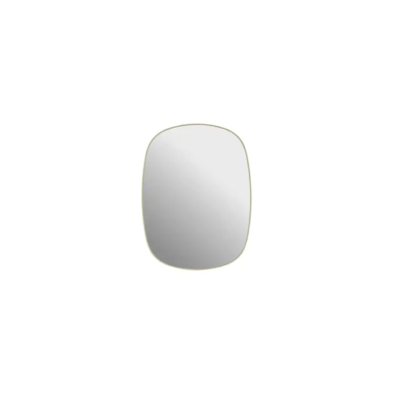 Paiement Sécurisé Miroir FRAMED SMALL Jaune clairMUUTO