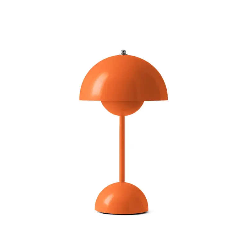 Remise Table Lamp FLOWERPOT VP9 Wireless Zesty OrangeAND TRADITION