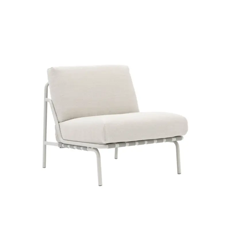 Meilleure Vente Outdoor Lounge Chair SETTLE fabric Ribbed Laze 1MUUTO
