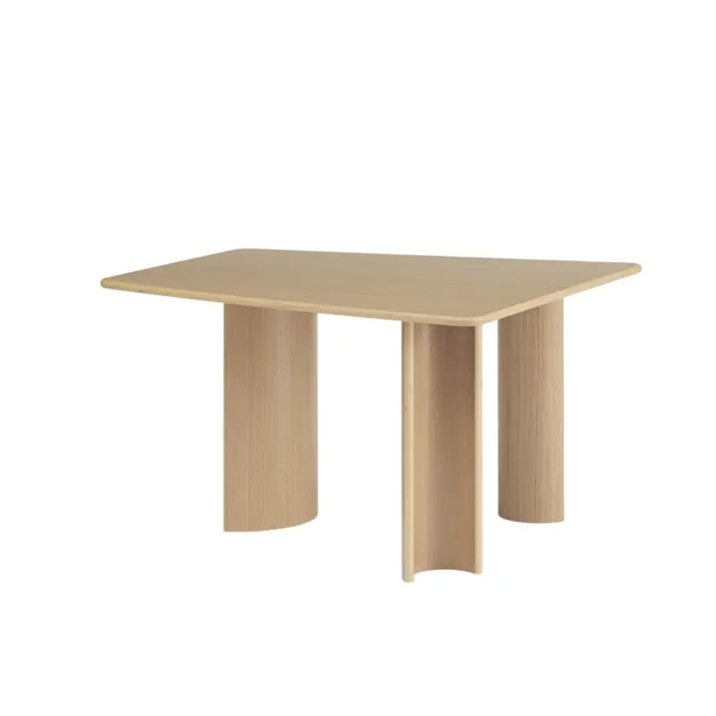 Commande En Gros Dining Table RE-NORM 130x120 Oak veneerMUUTO