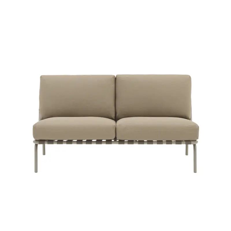 Canapé extérieur SETTLE 2 places Ribbed Weave 2/TaupeMUUTO Prix Cassé