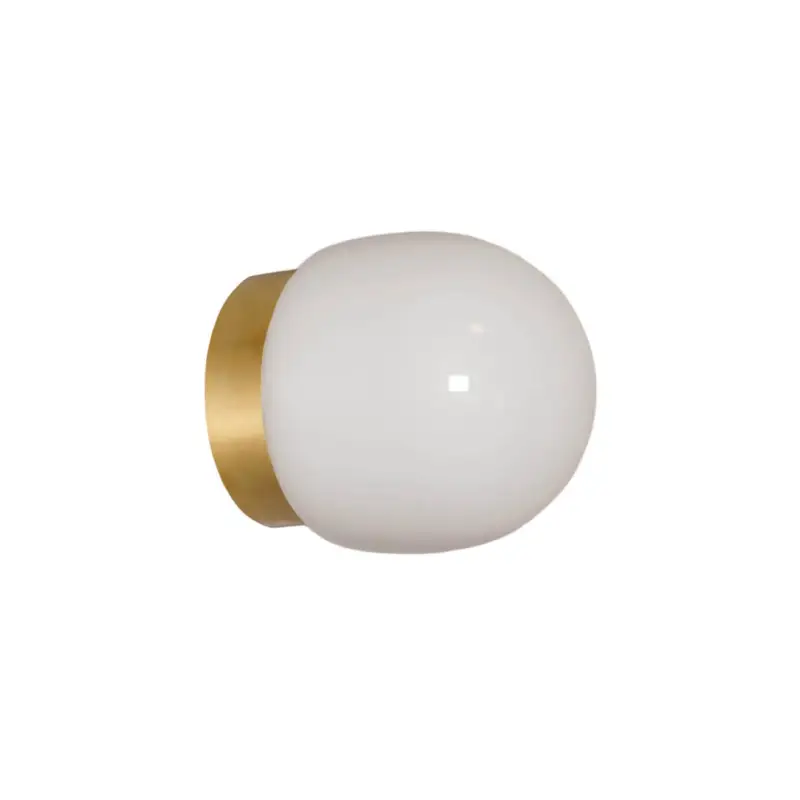 Prix Promo Wall light NUVOL SIMPLE Brushed brassCONTAIN