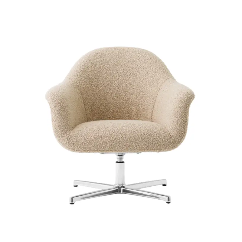 Fauteuil HARBOUR Pivotant Baena 15/ AluminiumAUDO COPENHAGEN Dernière Chance