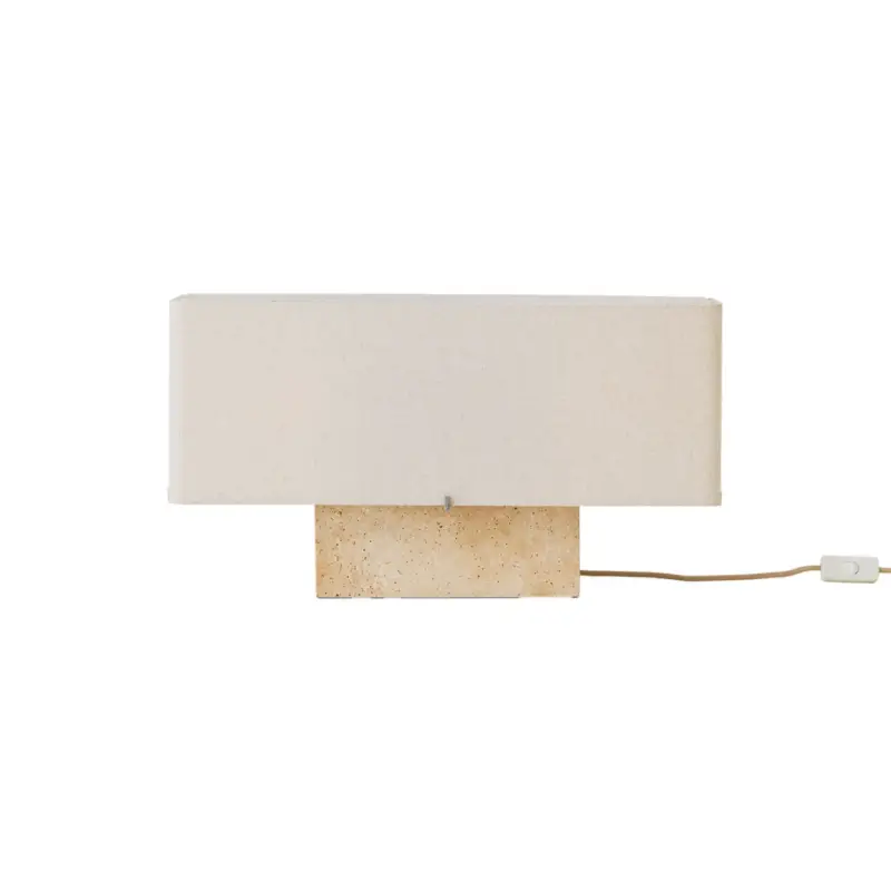Acheter En Ligne Lampe à poser NONNA H 30 cm TravertinAUDO COPENHAGEN