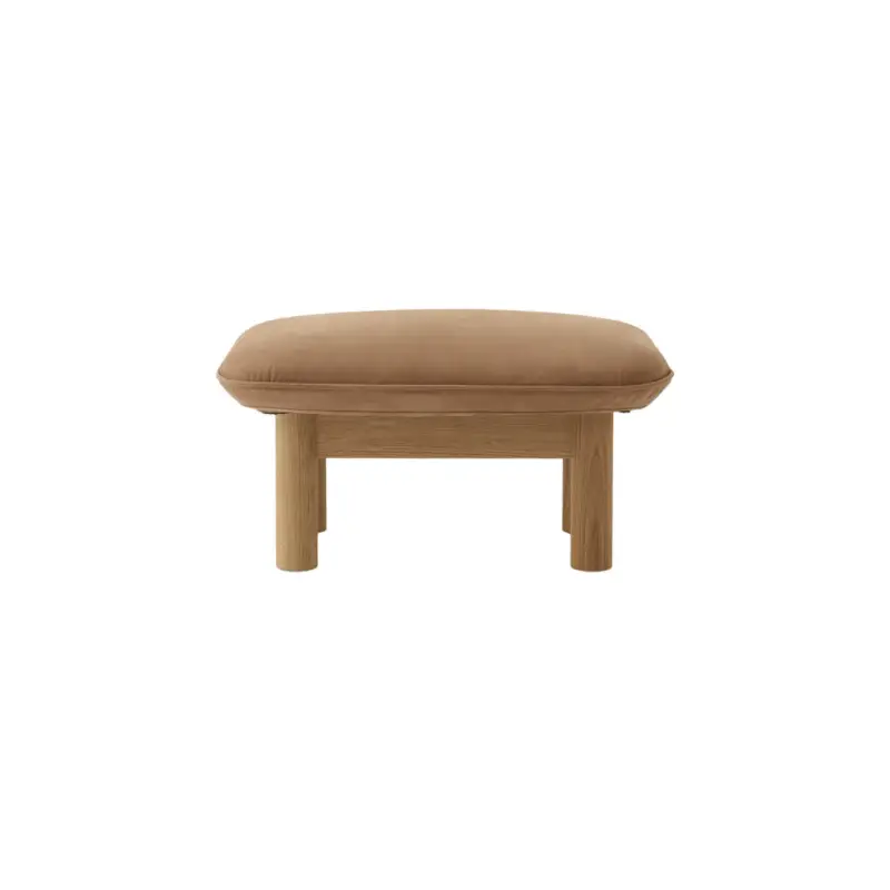 Prix Bas Pouf BRASILIA Chêne/ Dunes Camel 21004AUDO COPENHAGEN