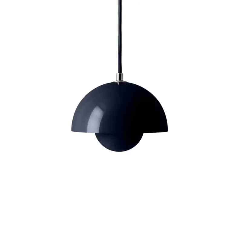 Suspension FLOWERPOT VP10 Bleu AcierAND TRADITION Populaire