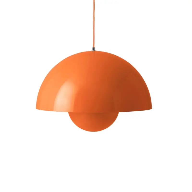 Pendant Light FLOWERPOT VP2 Zesty orangeAND TRADITION Remise