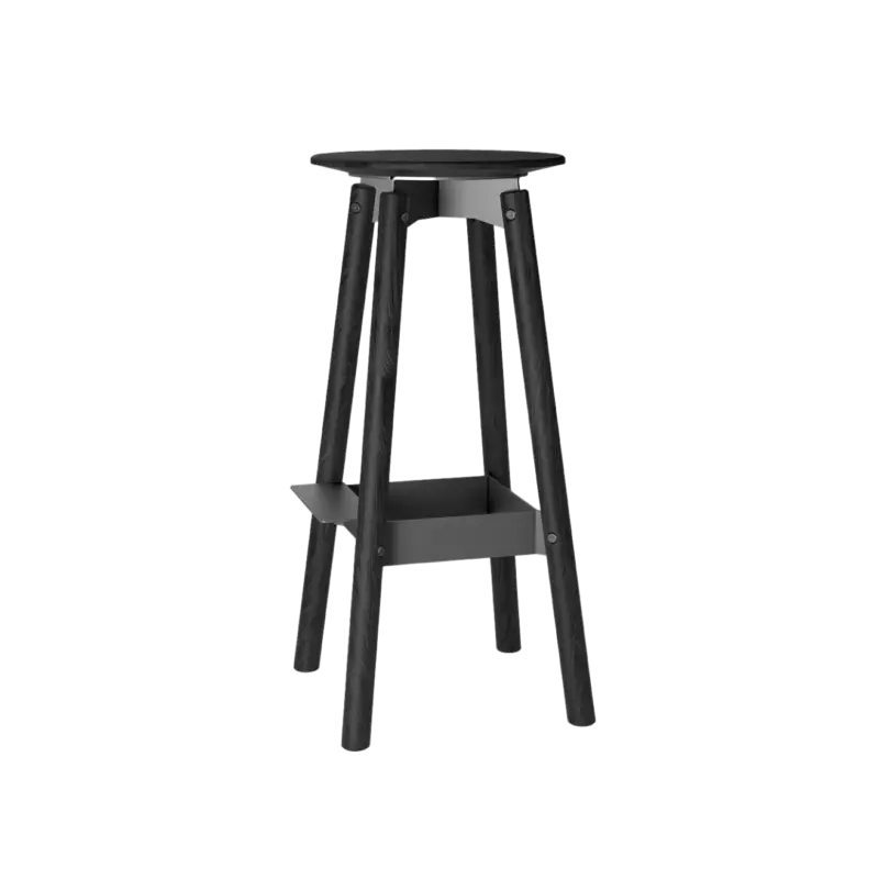 Tabouret collectivité BA Tabouret pour cabine FOCUS NoirBERLIN ACOUSTICS Must-Have
