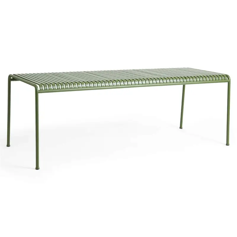 Table extérieure PALISSADE L 220 Vert oliveHAY Expédition Rapide