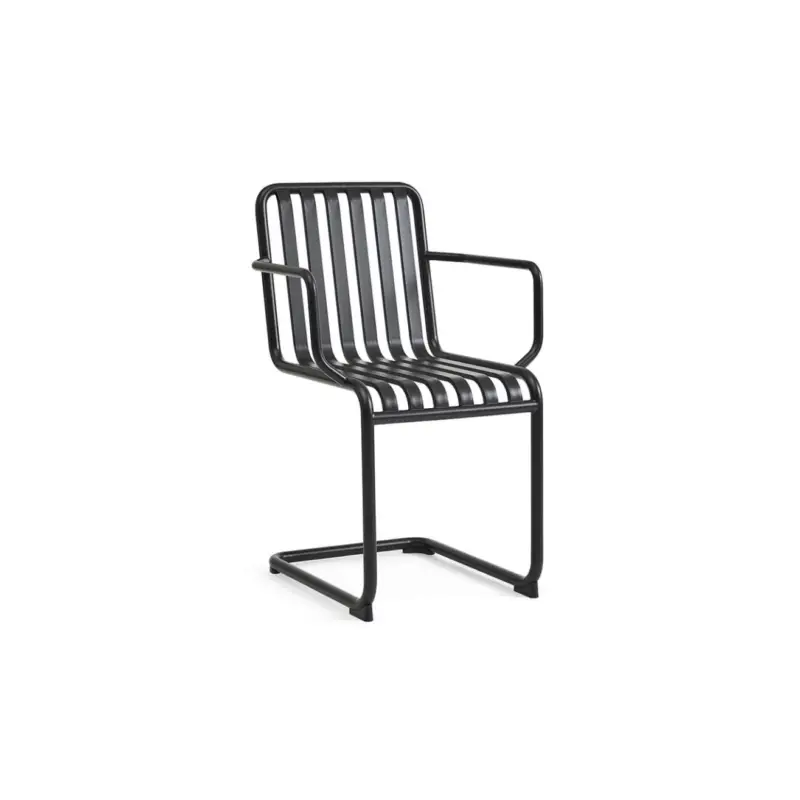 Chaise extérieure PALISSADE CANTILEVER avec accoudoirs AnthraciteHAY Prix Cassé