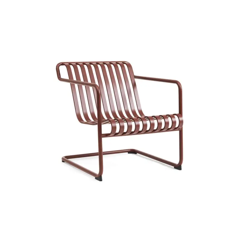 Offre Limitée Fauteuil extérieur PALISSADE CANTILEVER Lounge Rouge ferHAY