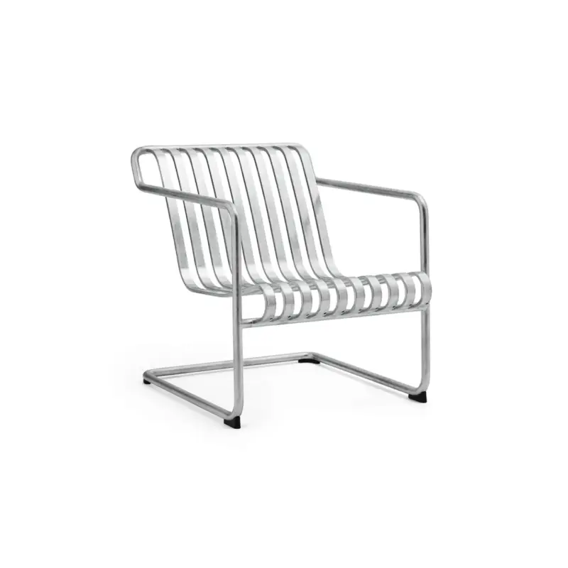 Outdoor Lounge Chair PALISSADE CANTILEVER Lounge GalvanisedHAY Commander Vite