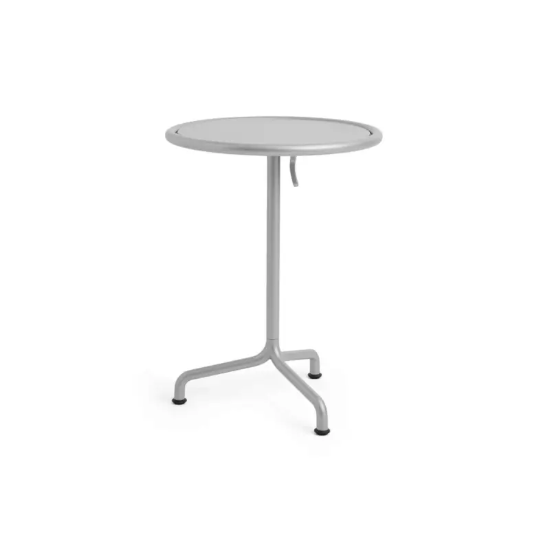 Dernière Chance Outdoor Table DEVILLE Ø55 Silver greyHAY