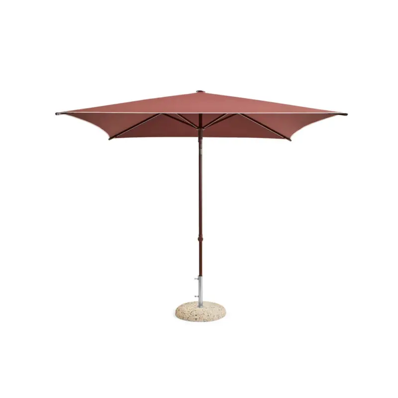 Outdoor Accessories TERRAZZA Parasol Square BurgundyHAY Prix Promo