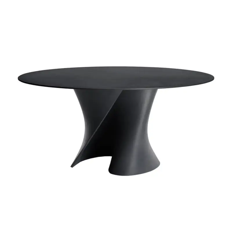 Dining Table S TABLE Ø 140 Cement AnthraciteMDF Prix Cassé
