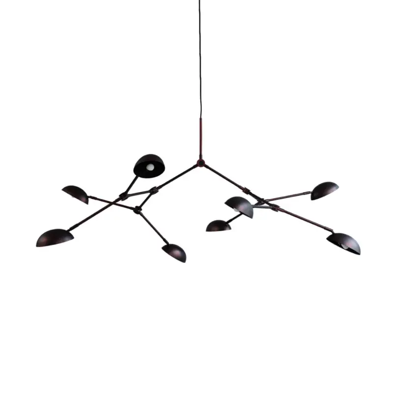Pendant Light DROP CHANDELIER Burned black101 COPENHAGEN Nouvelle Collection