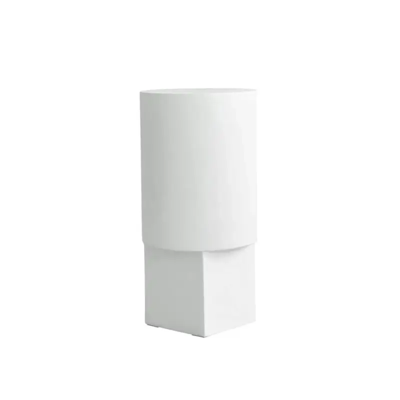 Acheter Direct Table d'appoint guéridon COLUMN béton fibré Blanc os101 COPENHAGEN