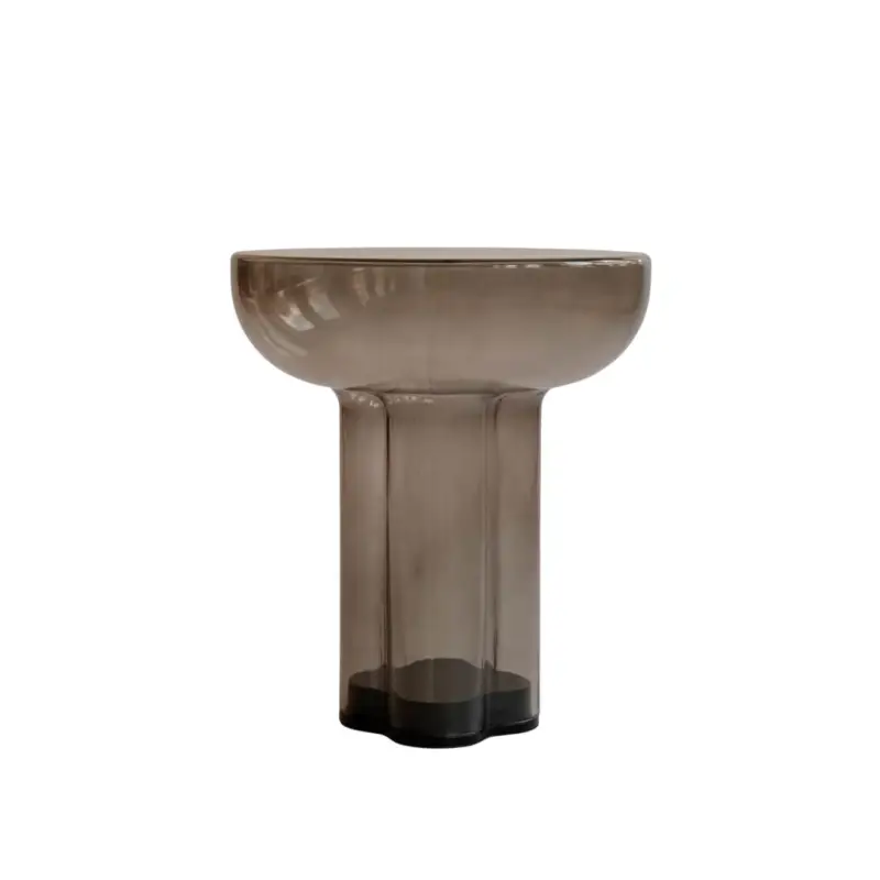 Prix Réduit Side Table CROWN TALL Smoked forrest glass101 COPENHAGEN