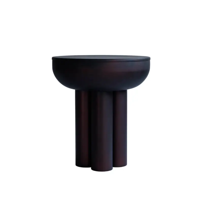 Expédié Aujourd&rsquo;hui Table d&rsquo;appoint guéridon CROWN TALL métal Noir brûlé101 COPENHAGEN