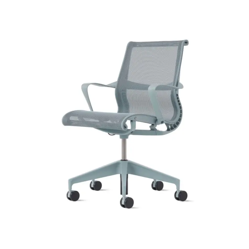 Fauteuil de bureau SETU Dipped in Colour GlacierHERMAN MILLER Prix Cassé