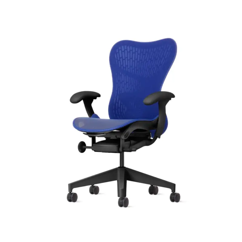 Certifié Fauteuil de bureau MIRRA 2 Butterfly Graphite / UltramarineHERMAN MILLER