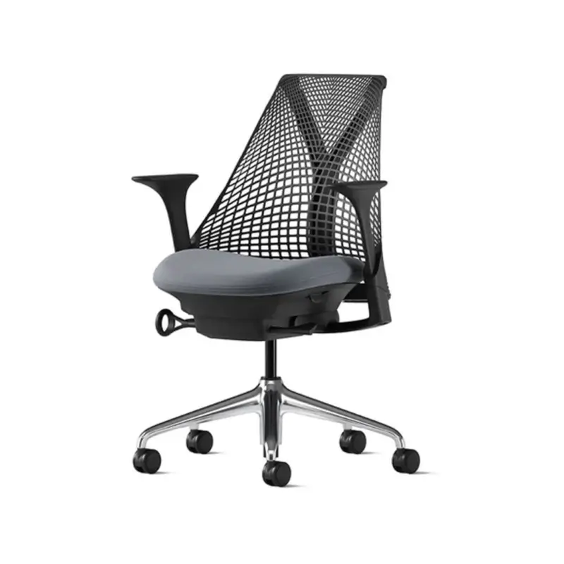 Offre Du Jour Fauteuil de bureau SAYL Noir Rhino / Aluminium PoliHERMAN MILLER