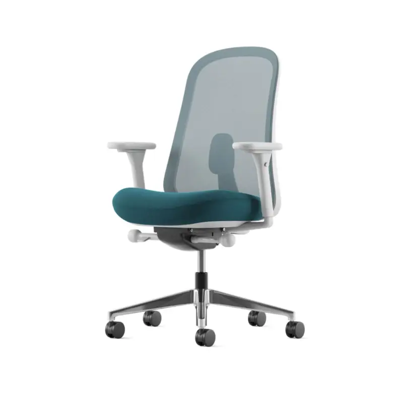 Office Chair LINO Mineral Biscay Jade / Polished AluminiumHERMAN MILLER Offre Spéciale