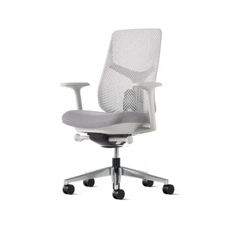Office Chair VERUS Triflex 0123 Dark Mineral / Polished AluminiumHERMAN MILLER Marque
