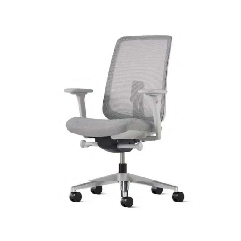 Office Chair VERUS Mineral 123 Iceberg / Polished AluminiumHERMAN MILLER Achat Immédiat
