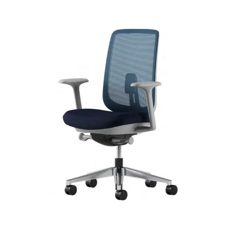 Fauteuil de bureau VERUS Mineral 773 Bleu Grotto / Aluminium PoliHERMAN MILLER Soldes
