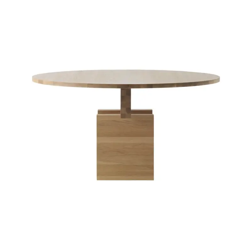 Usine Directe Dining Table PLANE Ø 120 OakRESIDENT
