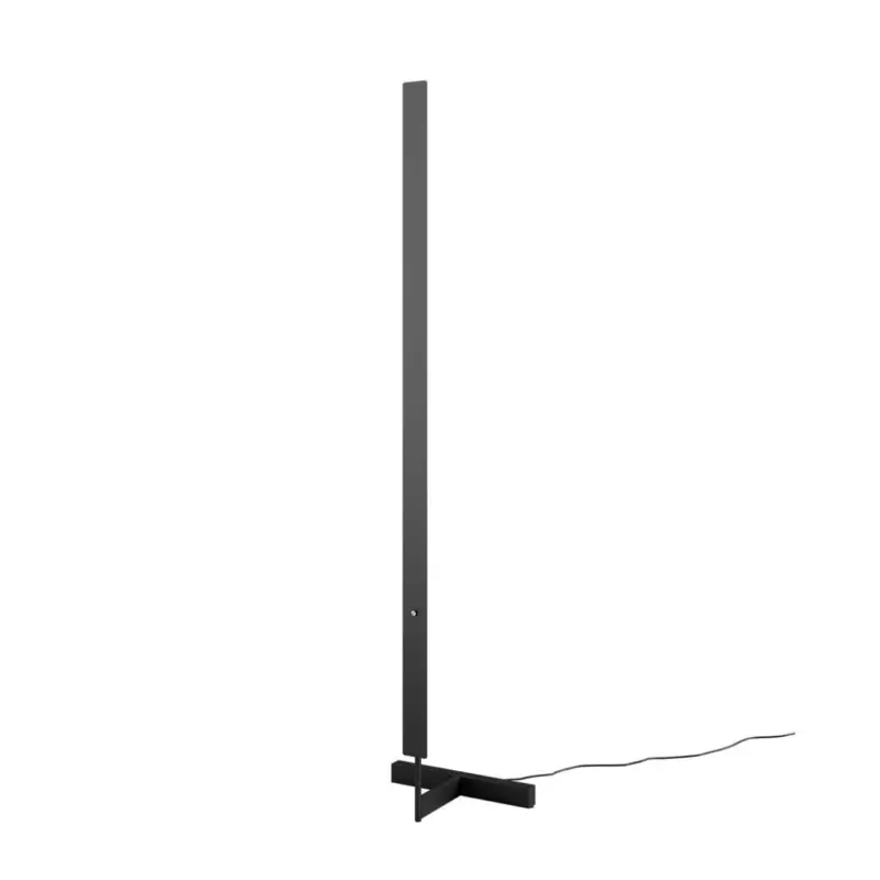 Lampadaire F-MODEL Acier inoxydable NoirANOUR Solde